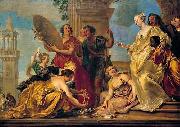 Jan Boeckhorst Achilles among the daughters of Lycomedes oil on canvas